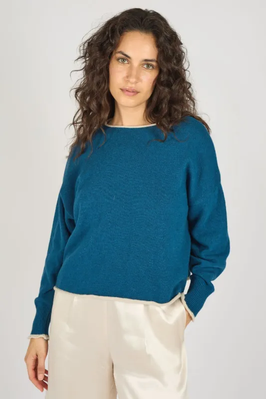 Tuscan Hills Millie Jumper in Blue sold by Traffic People