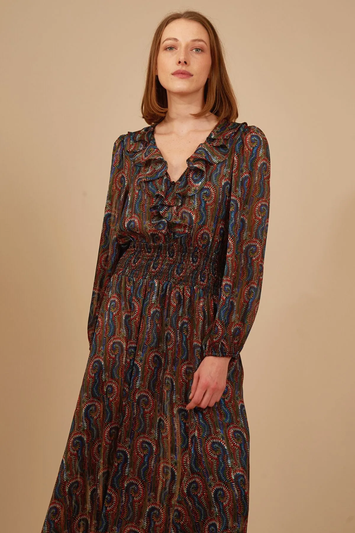 Swirls and Strangers Ballad Dress sold by Traffic People product image thumbnail 3