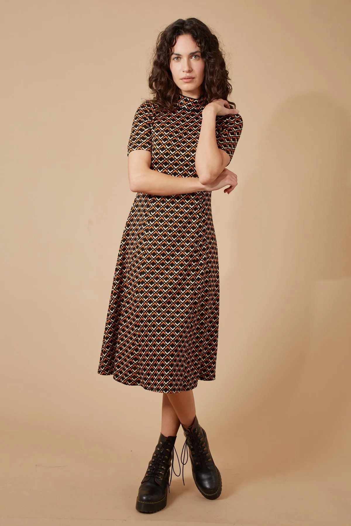 Clock Work Orange Rosie Dress sold by Traffic People product image thumbnail 2