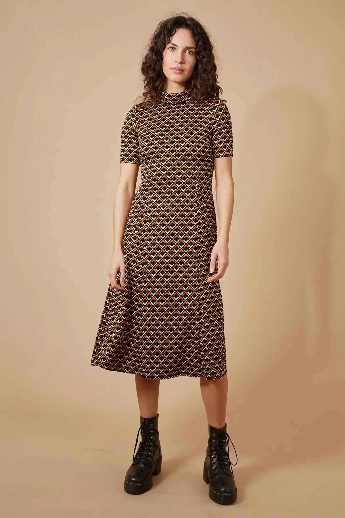 Clock Work Orange Rosie Dress sold by Traffic People