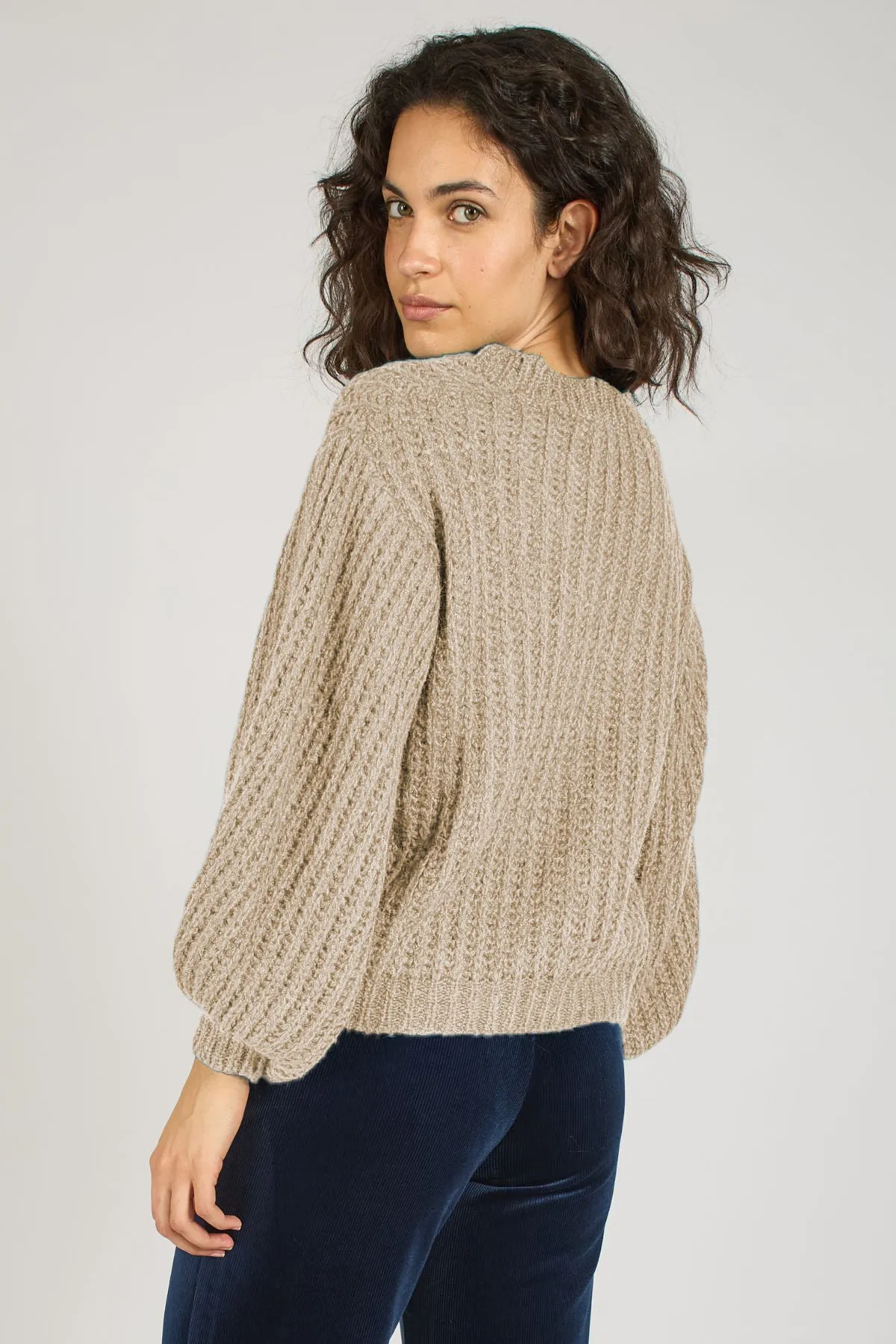 Tuscan Hills Loretta Jumper in Beige sold by Traffic People product image thumbnail 3