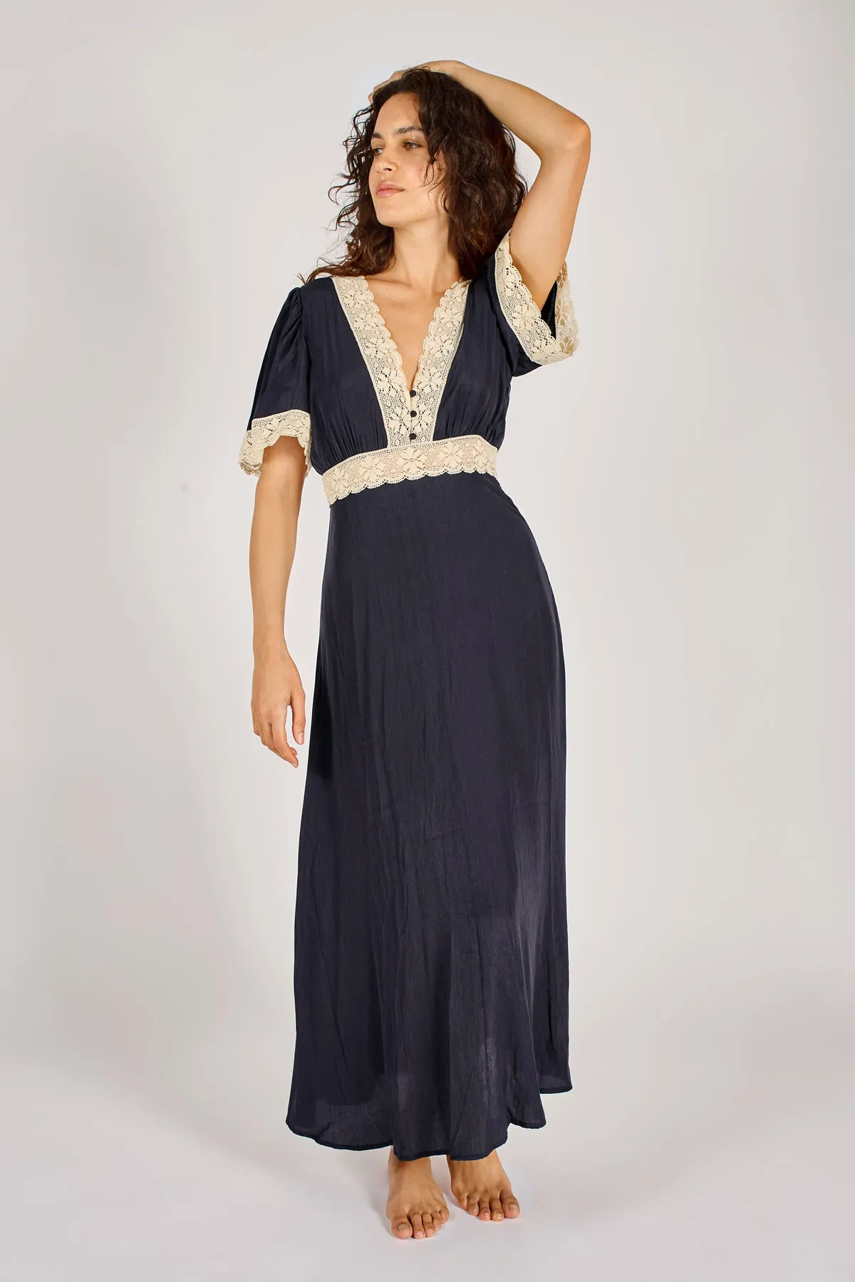 Midnight Lace Felicity Dress sold by Traffic People product image thumbnail 5