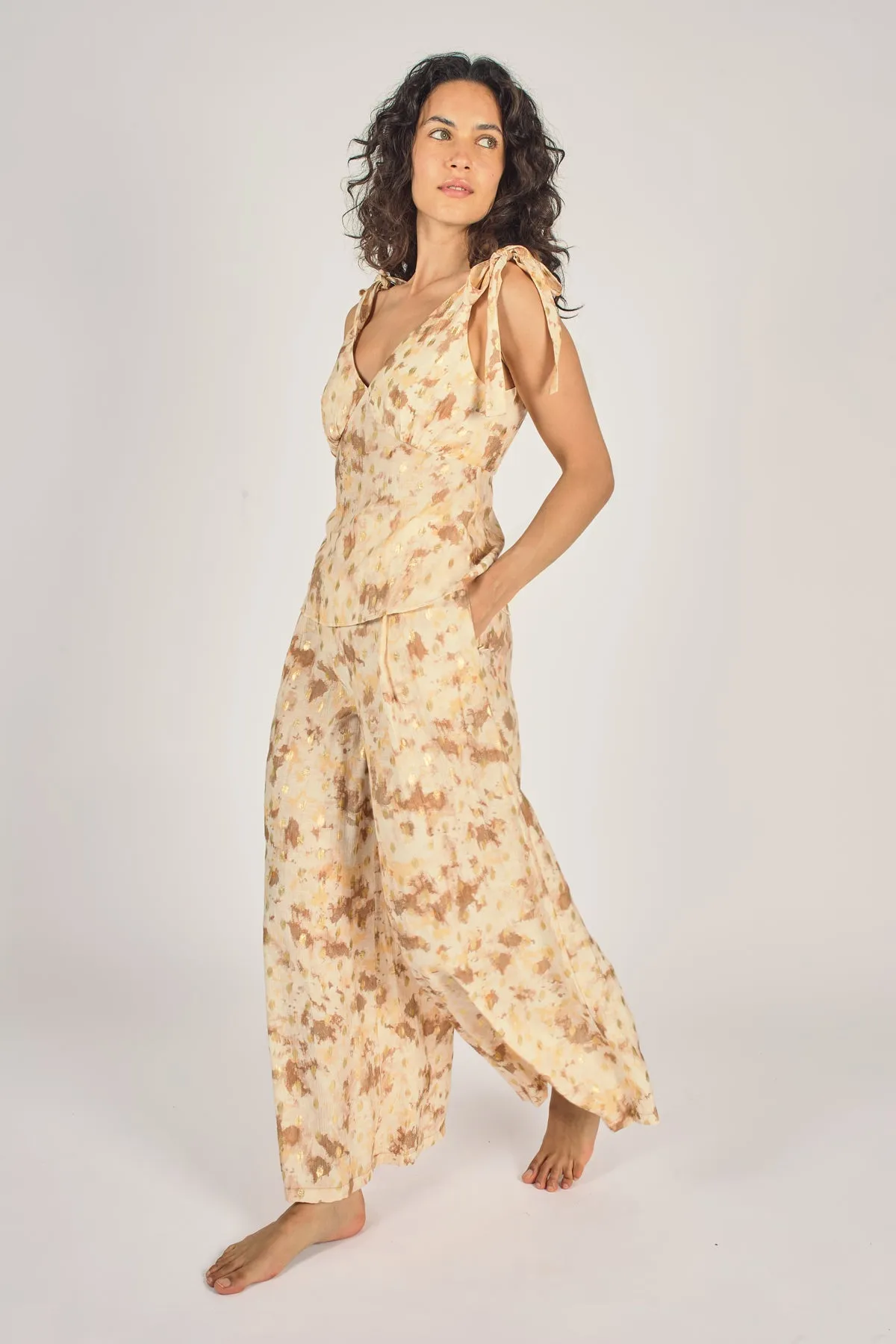 Gold Rush Evie Trousers in Brown sold by Traffic People product image thumbnail 5