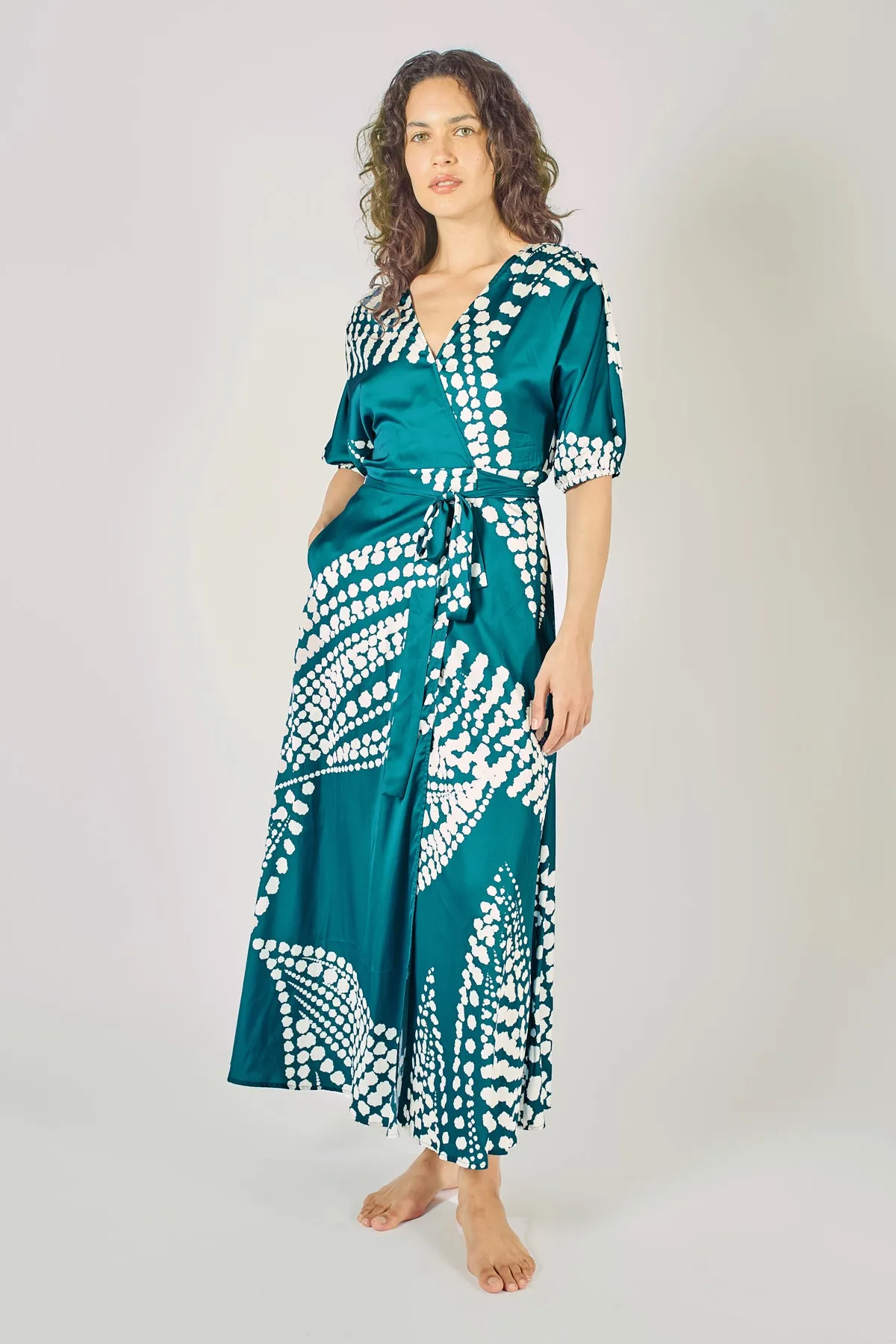 The Odes Revisited Charlie Wrap Dress sold by Traffic People product image thumbnail 2