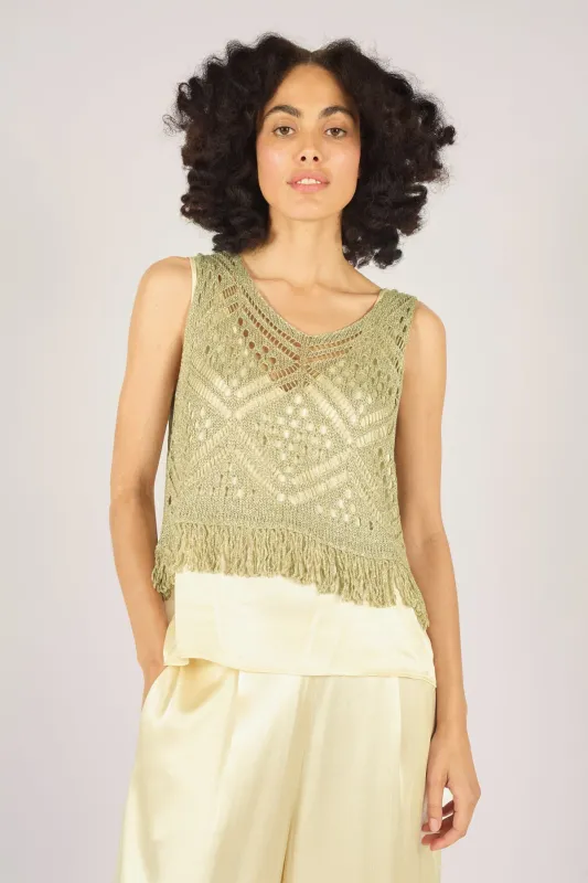 Summer Madness Bella Top in Gold sold by Traffic People