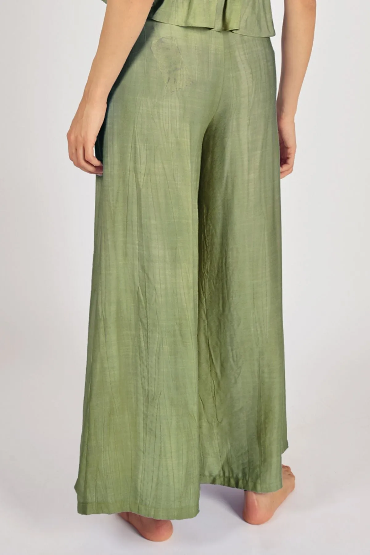 Sunkissed Wide Boy Trousers in Green sold by Traffic People product image thumbnail 2