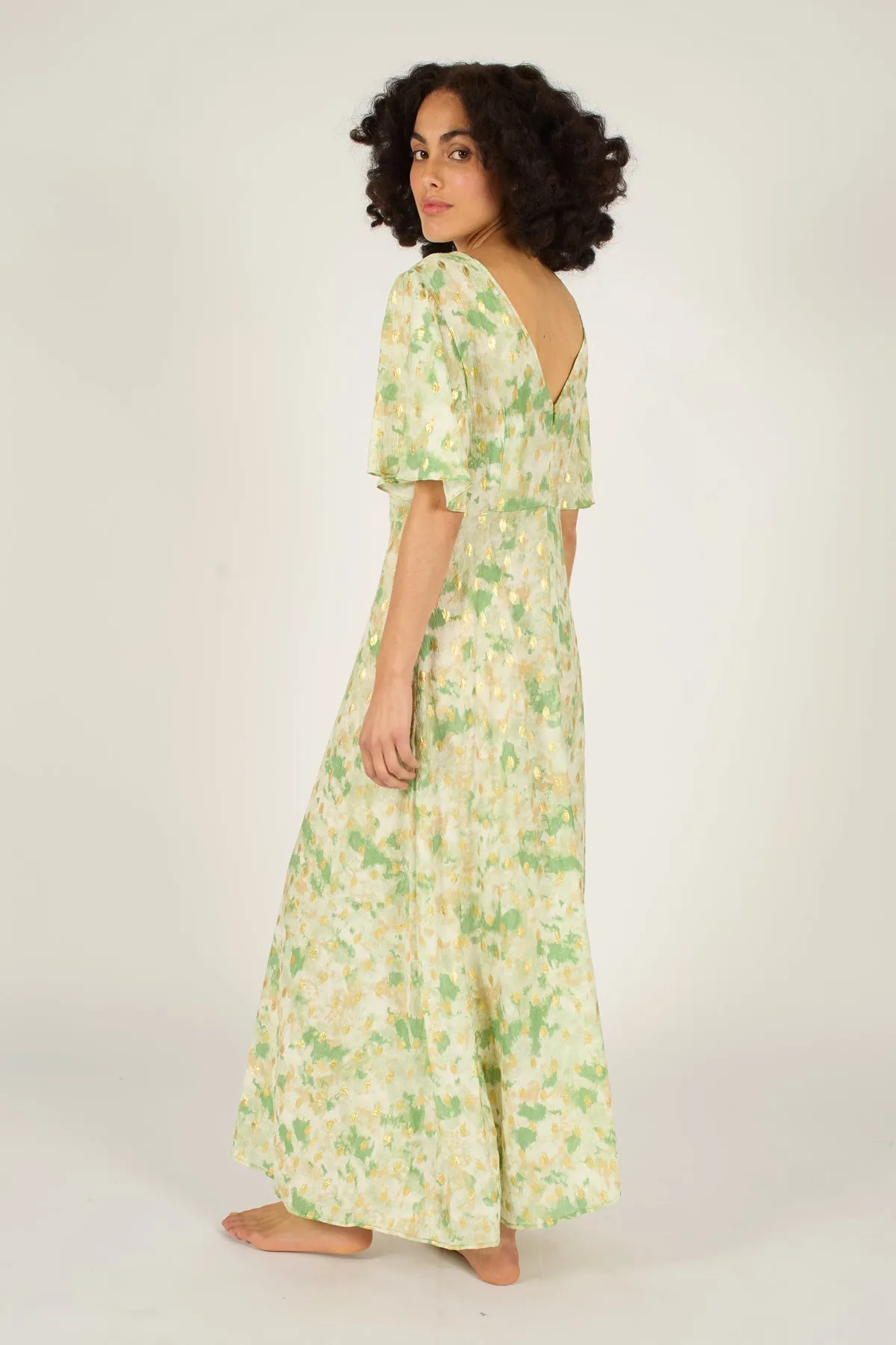 Gold Rush Rene Dress in Green sold by Traffic People product image thumbnail 3
