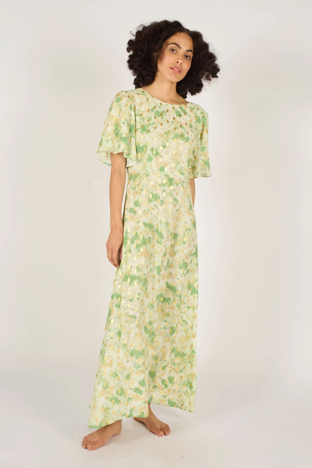 Gold Rush Rene Dress in Green sold by Traffic People product image thumbnail 2