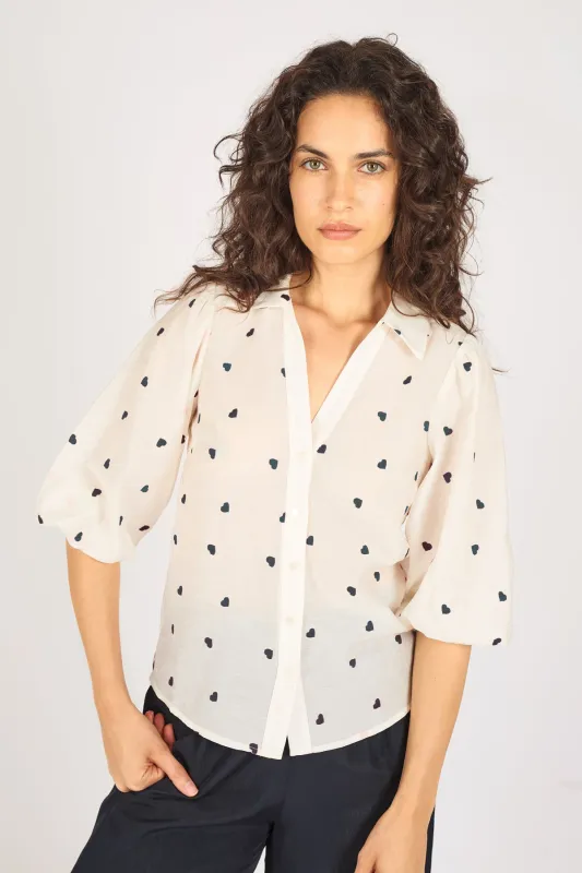 Achy Breaky Charlie Shirt in Navy sold by Traffic People