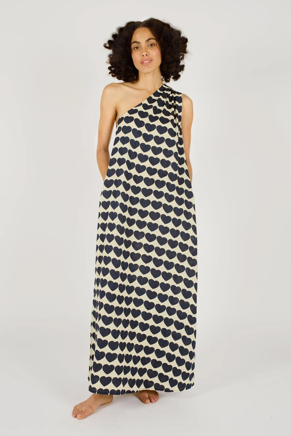 Love Me Do Gia Dress in Navy sold by Traffic People product image thumbnail 5