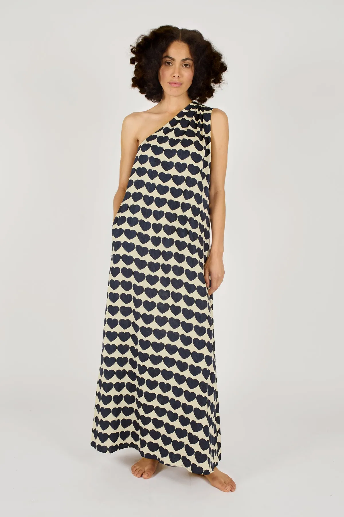 Love Me Do Gia Dress in Navy sold by Traffic People