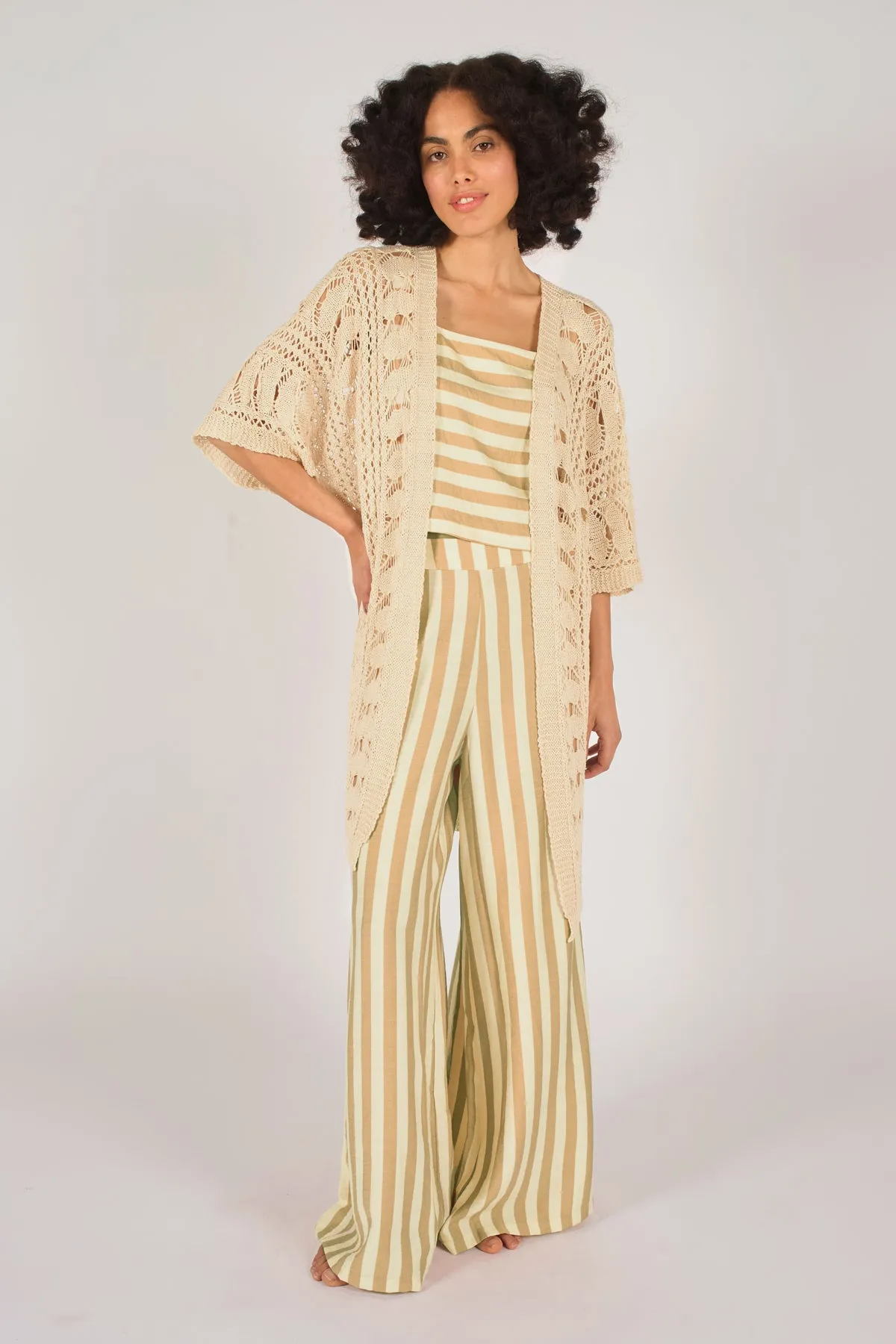 Summer Madness Blush Cardie in Cream sold by Traffic People product image thumbnail 5