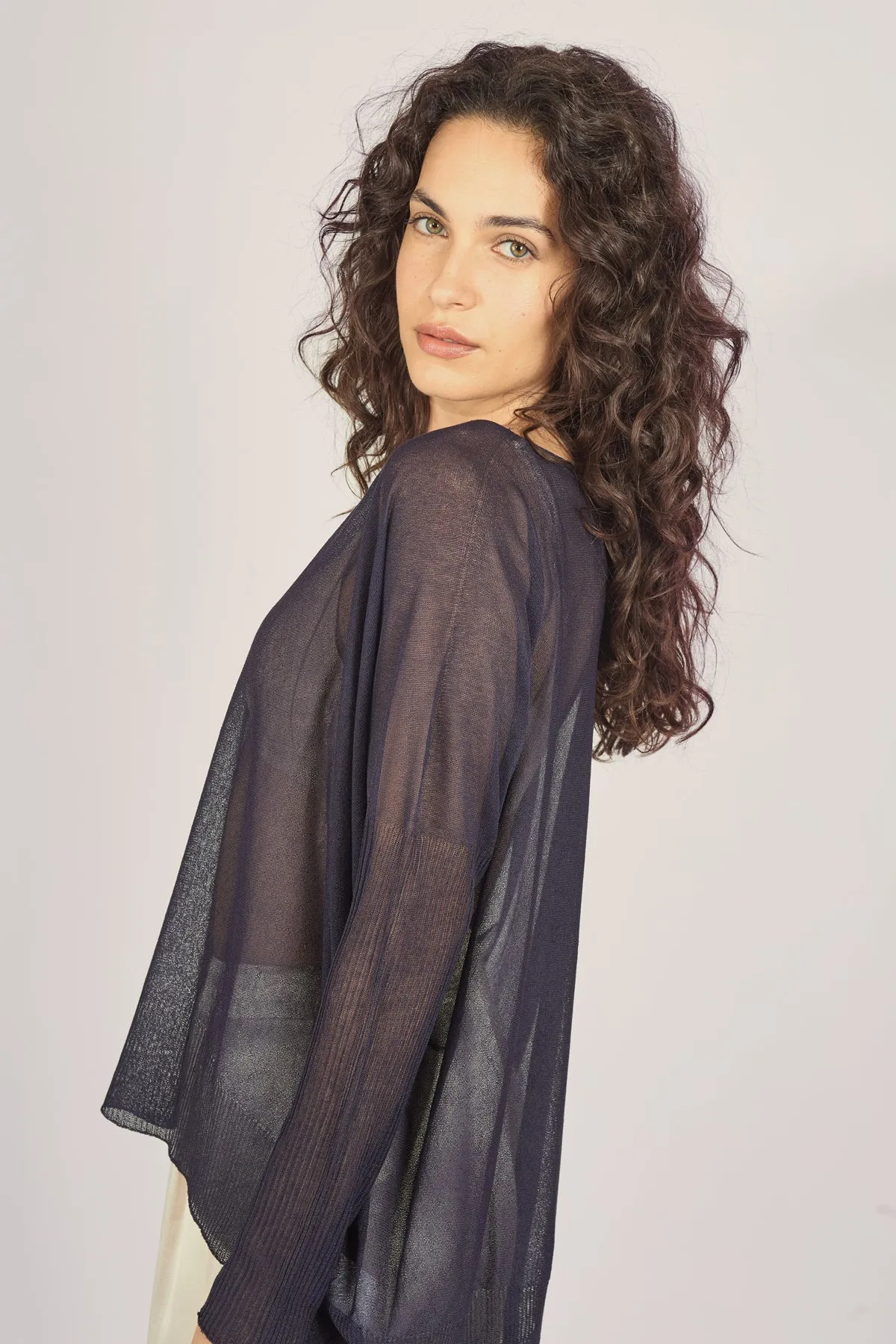 Summer Madness Sheer Top in Blue sold by Traffic People product image thumbnail 3