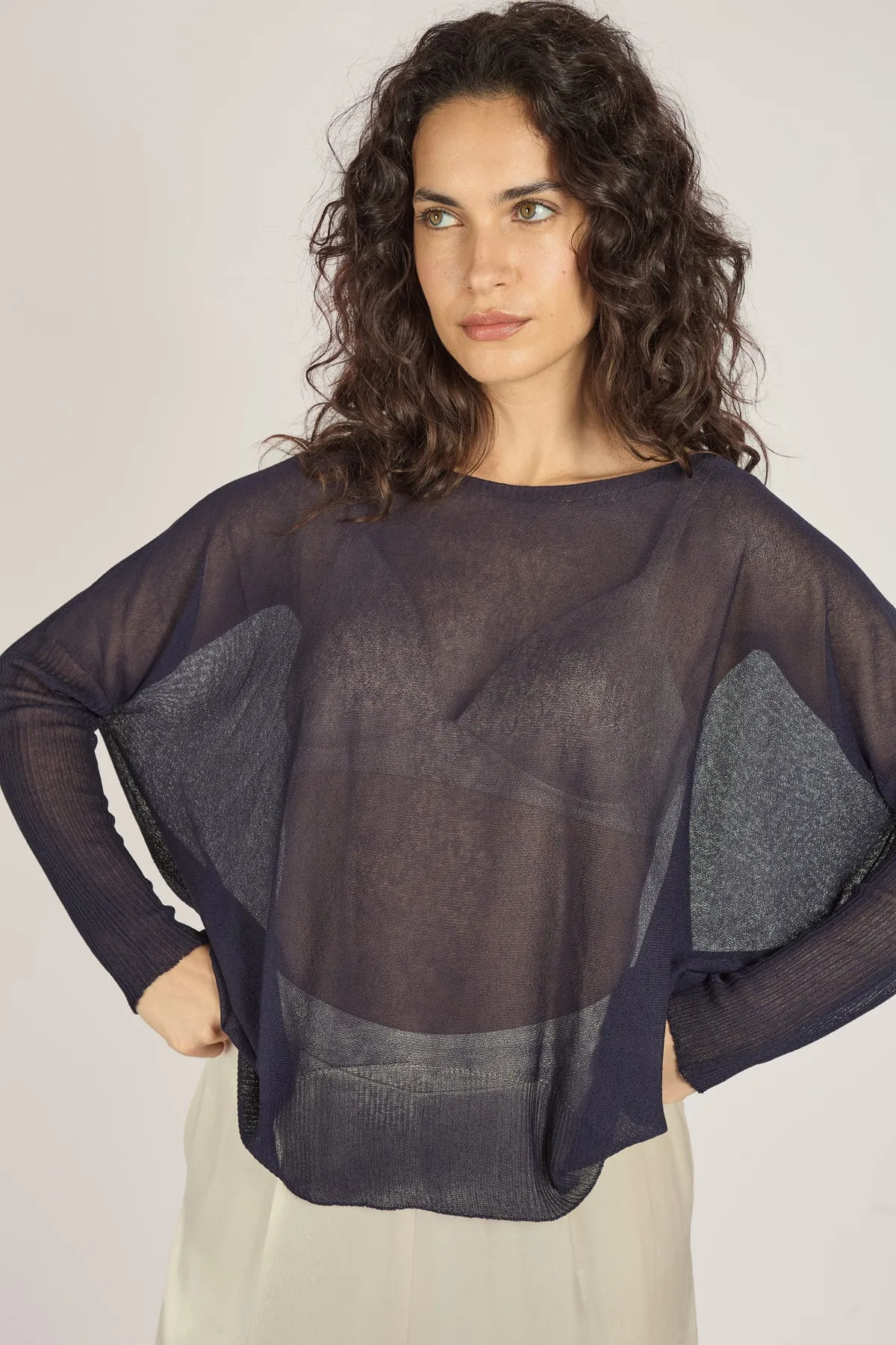 Summer Madness Sheer Top in Blue sold by Traffic People product image thumbnail 4