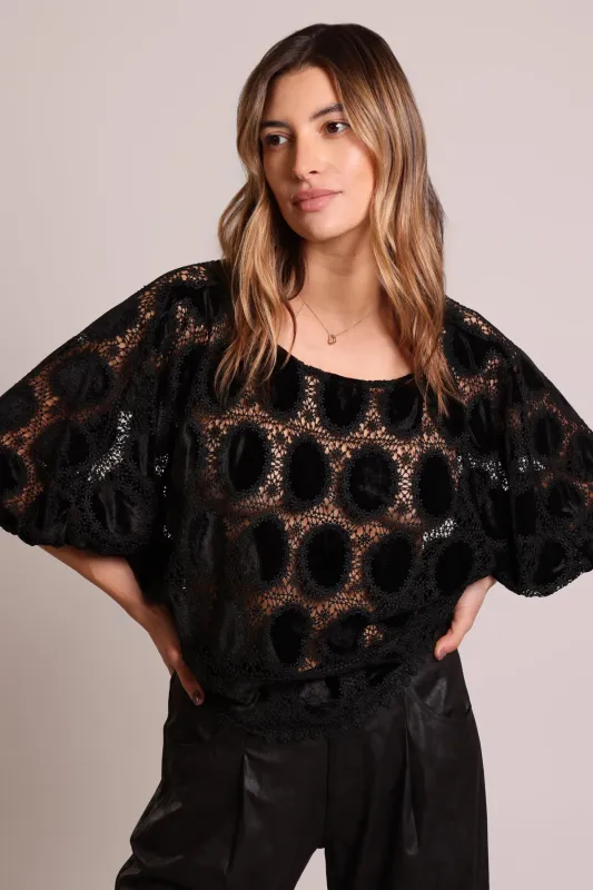 The Great Silence Bloom Blouse sold by Traffic People