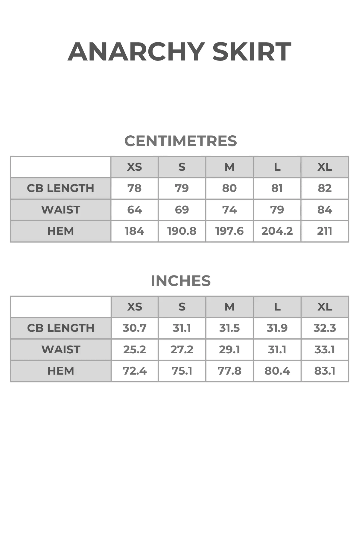 Proceed With Caution Anarchy Skirt sold by Traffic People product image thumbnail 5