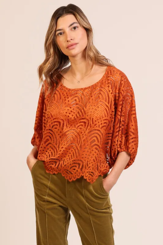 Excess Excuses Bloom Blouse sold by Traffic People