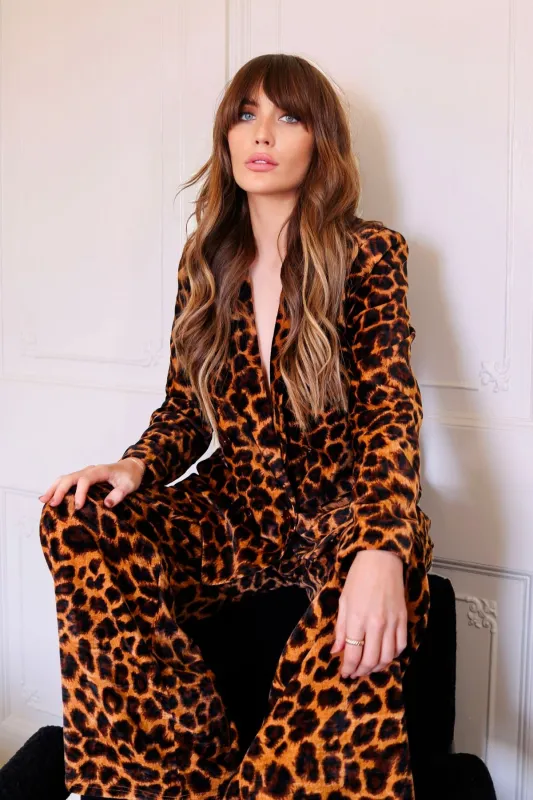 Proceed With Caution Ava Rose Jacket in Brown sold by Traffic People