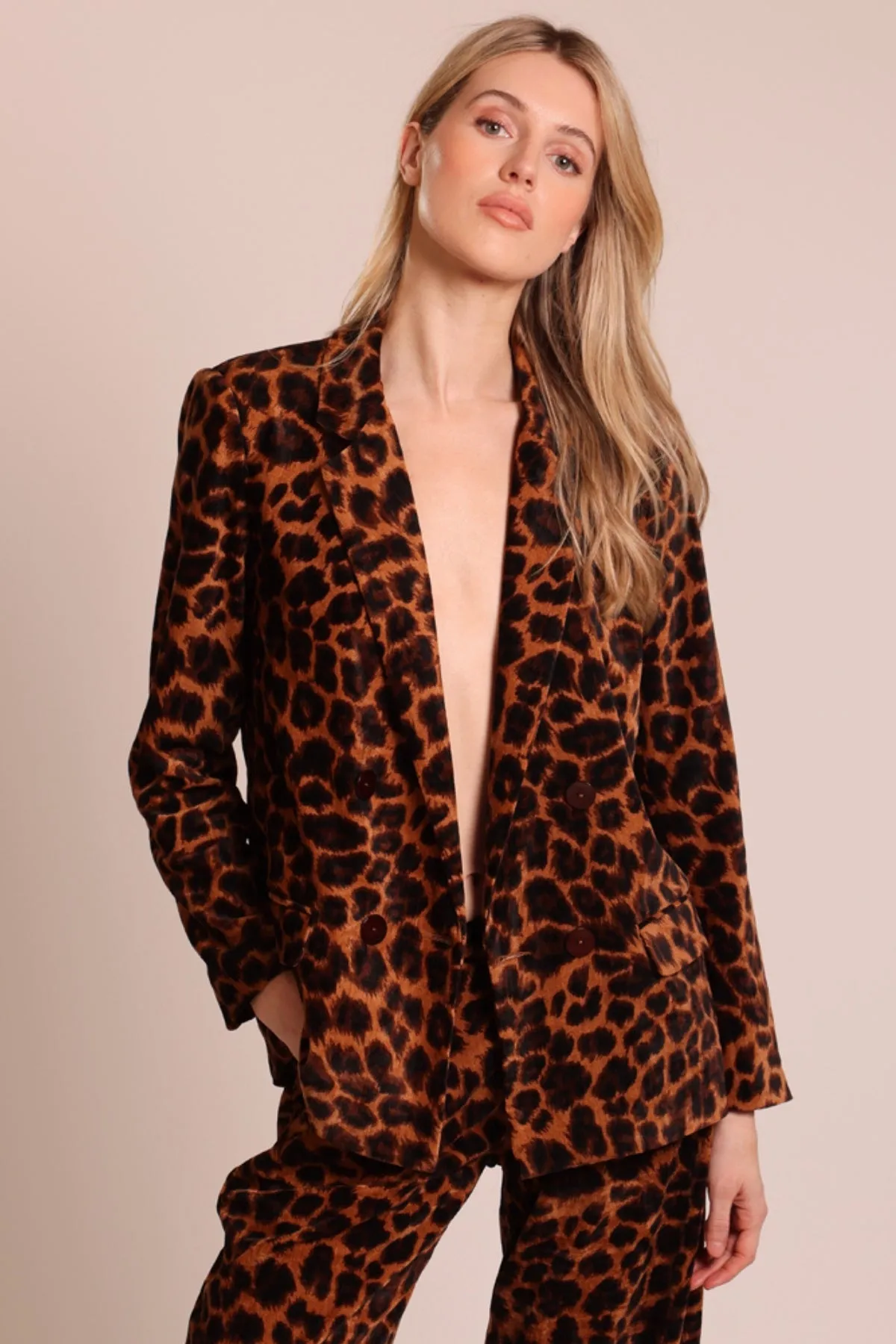Proceed With Caution Ava Rose Jacket in Brown sold by Traffic People product image thumbnail 2