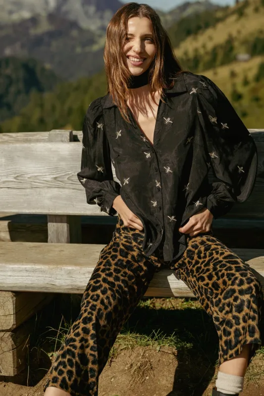 Proceed With Caution Jilly Trousers sold by Traffic People