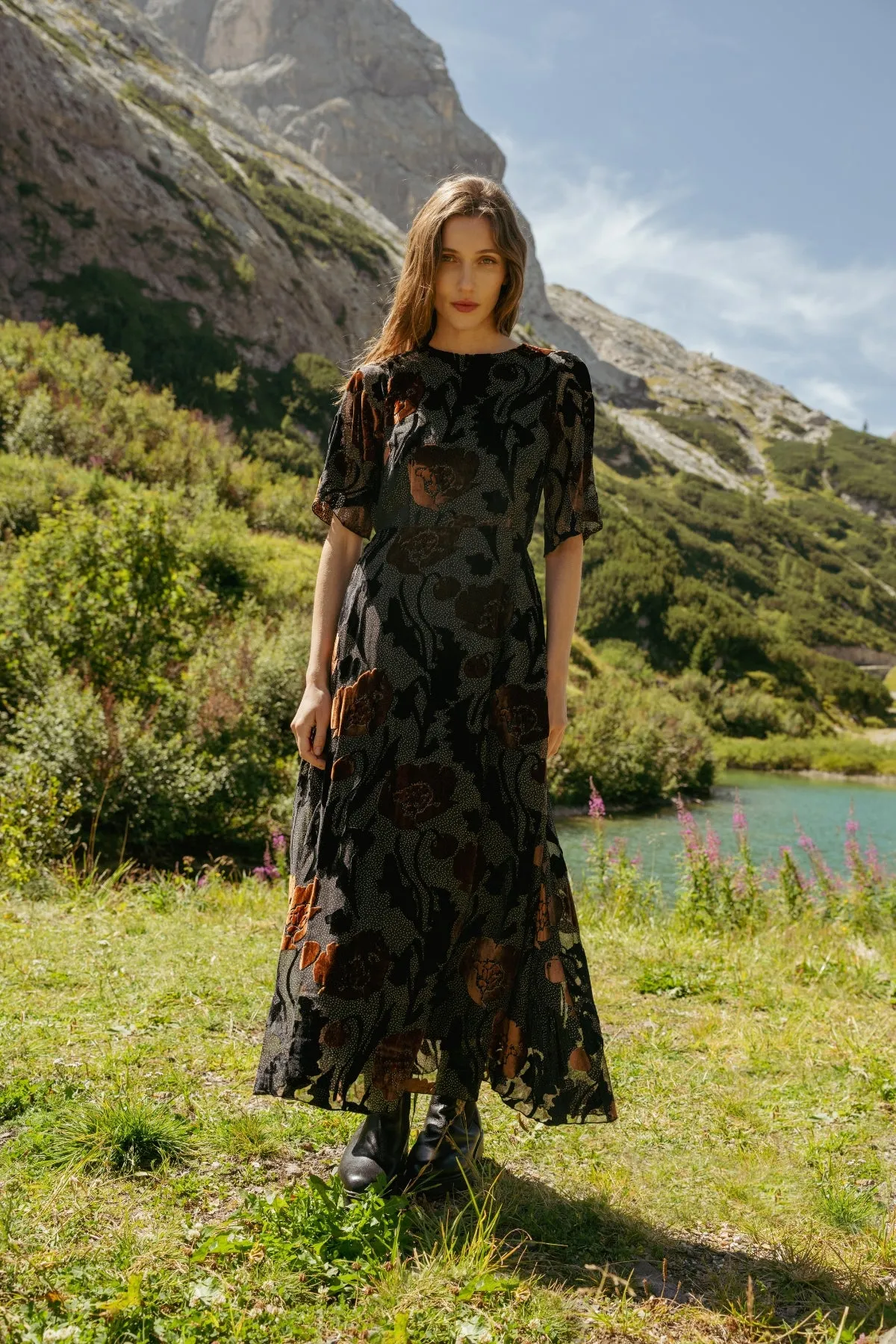 Burnout Millie Dress sold by Traffic People