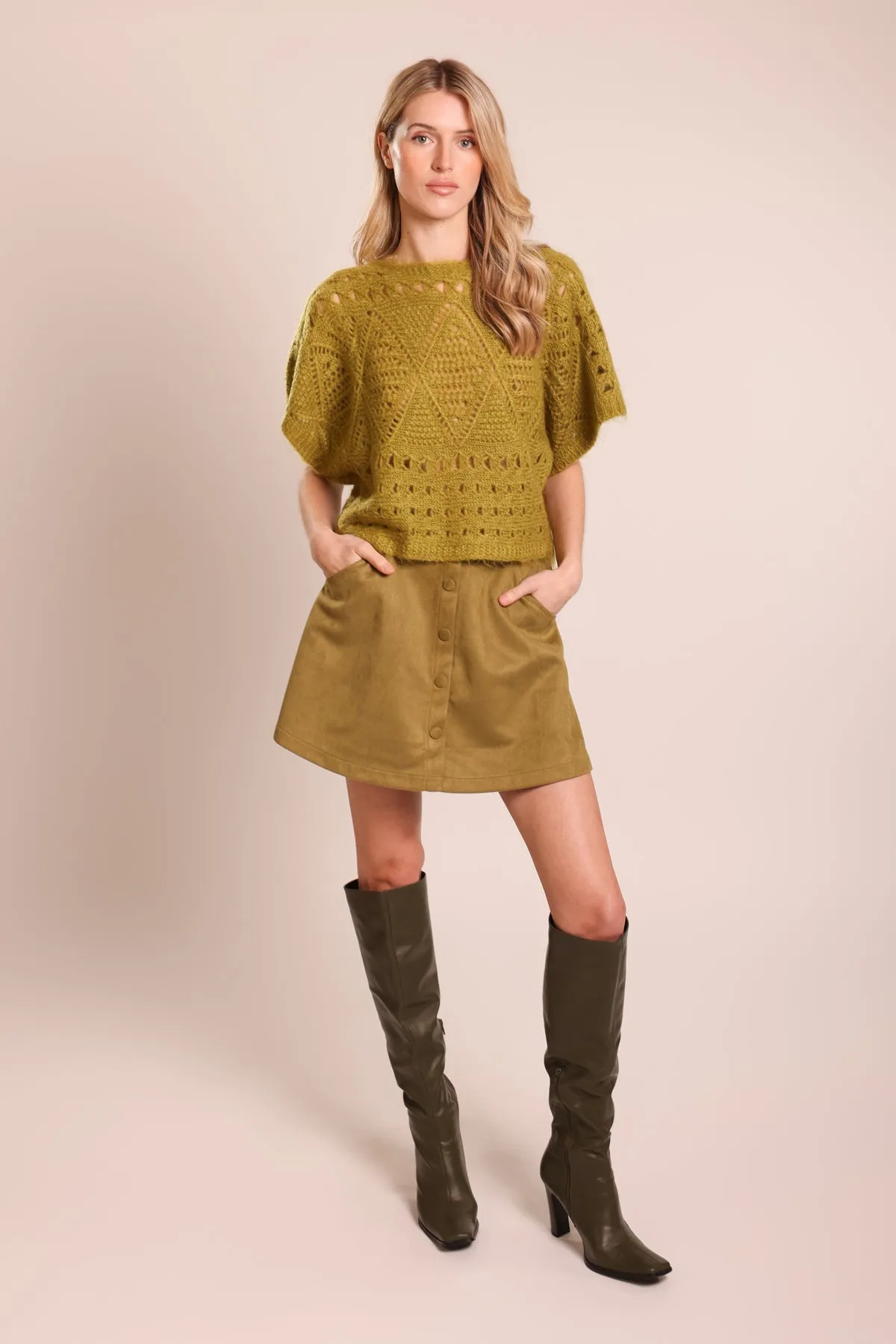 Knits & Crosses Sophia Knit Jumper sold by Traffic People