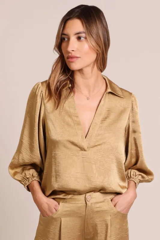 The Story of Silence Betty Blouse sold by Traffic People