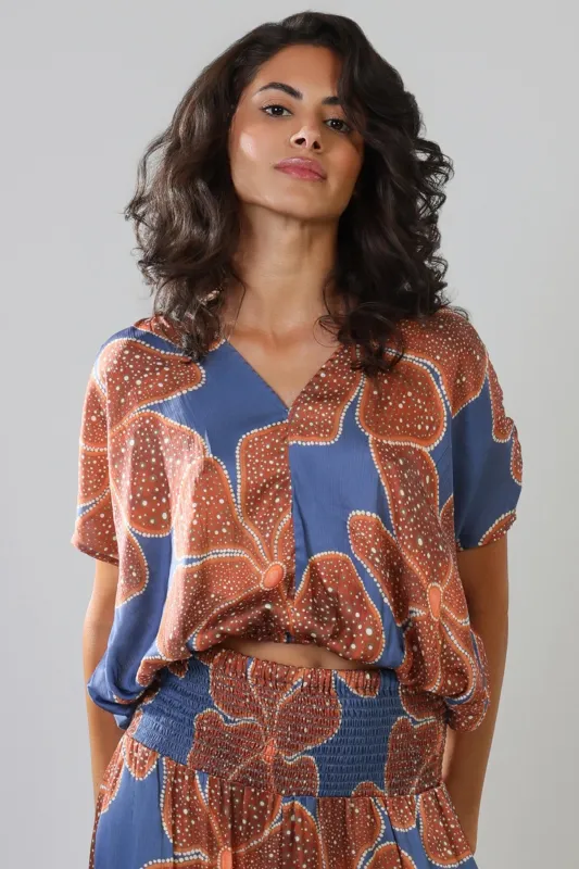 Full Bloom Whispers Top made by Traffic People