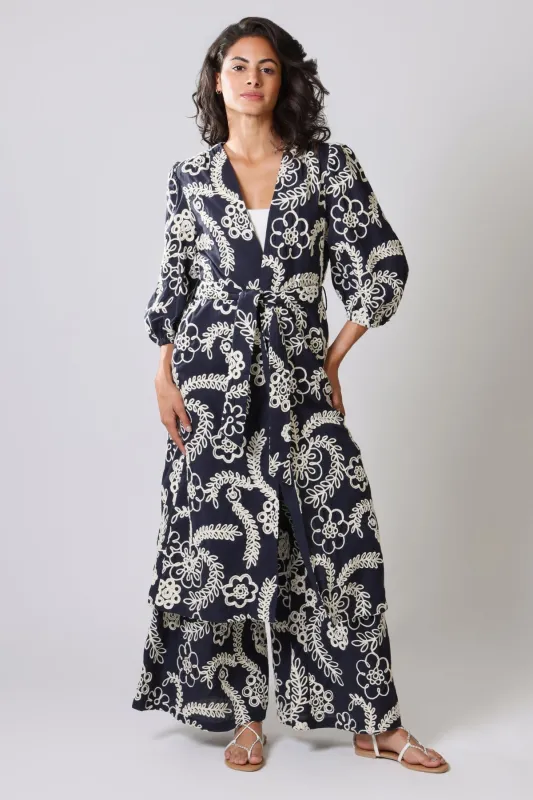 Sandrine's Smile Duster Coat made by Traffic People