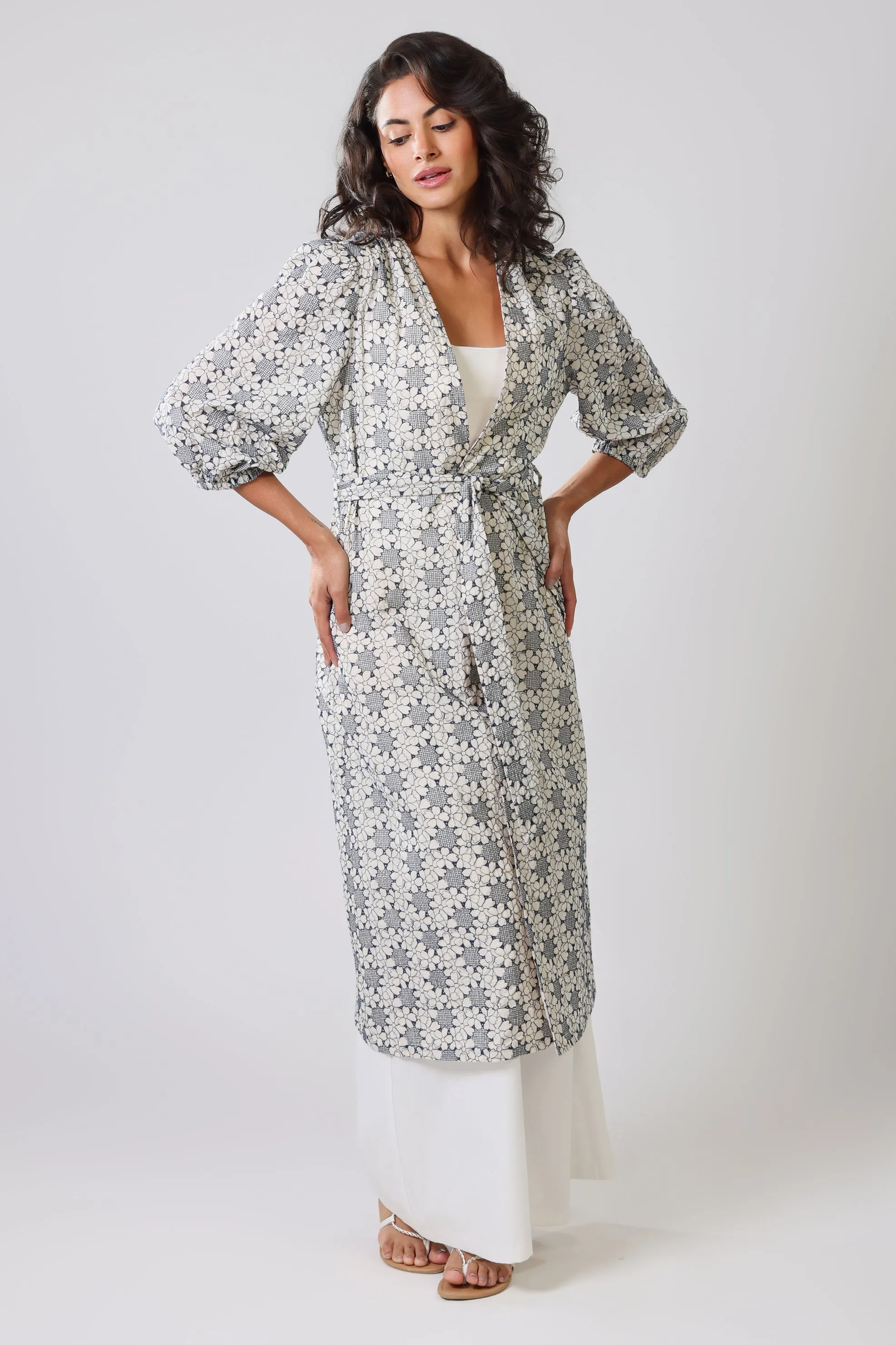 Miss Daisy Duster Coat sold by Traffic People