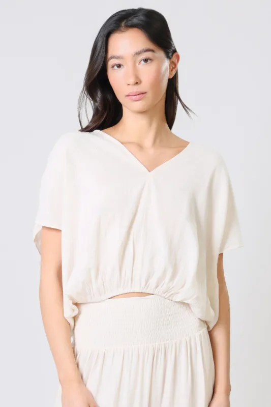 Cream Tea Whispers Top made by Traffic People