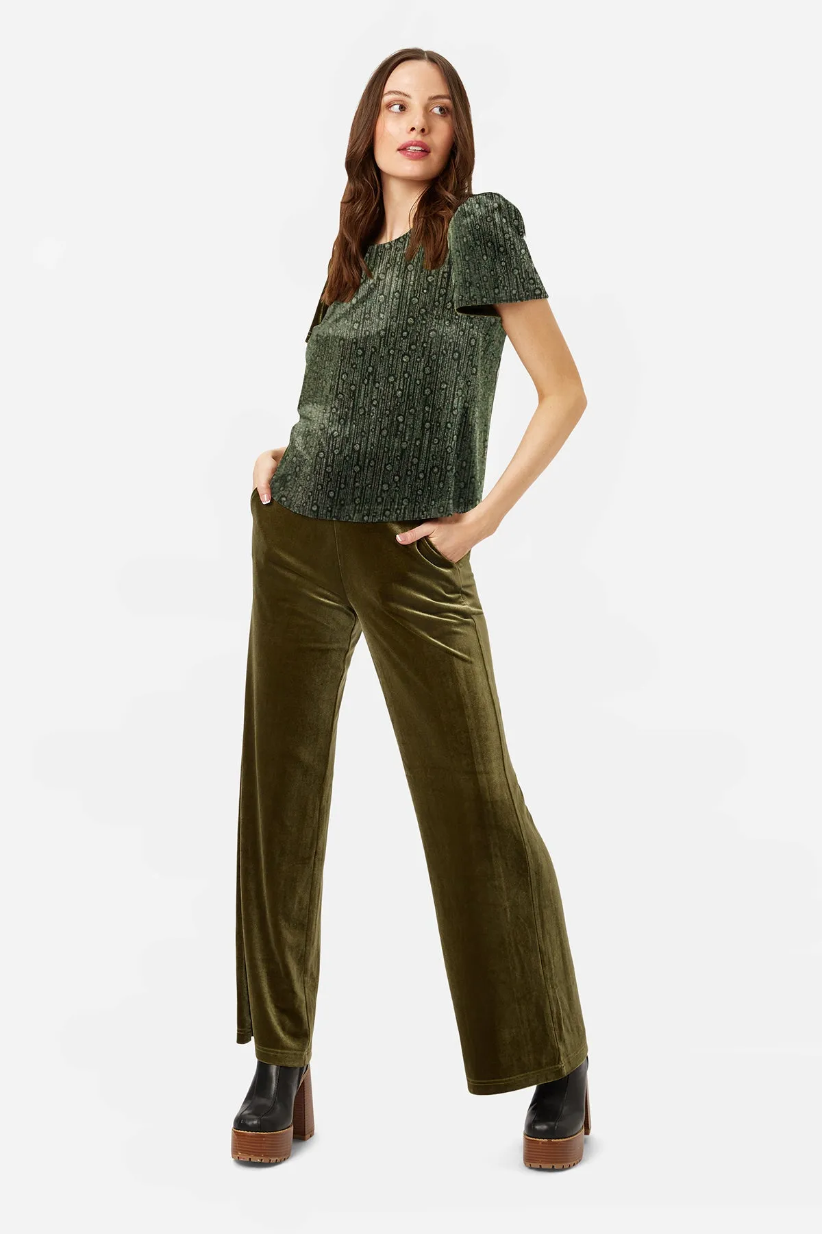 Disco Hangover Top in Green sold by Traffic People