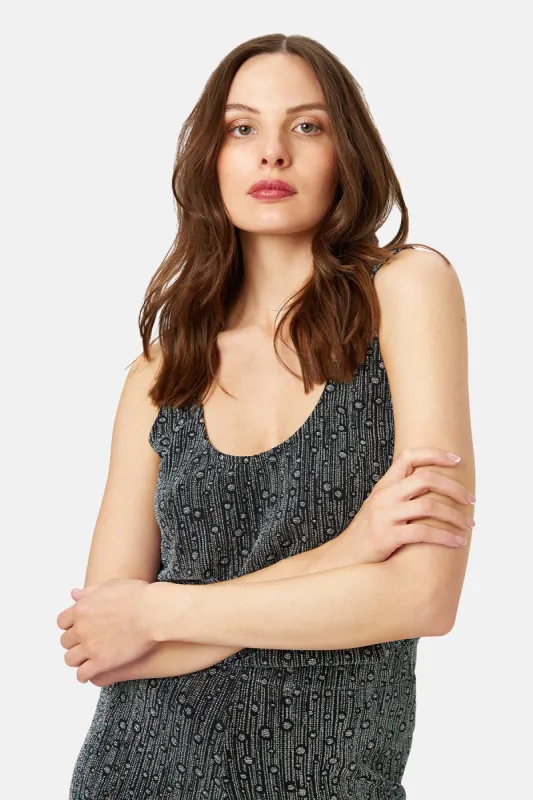 Disco Hangover Vest in Blue sold by Traffic People