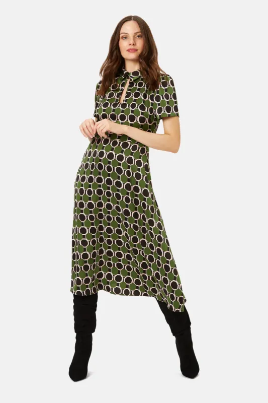 No Ordinary Soul Peep Midi Dress sold by Traffic People
