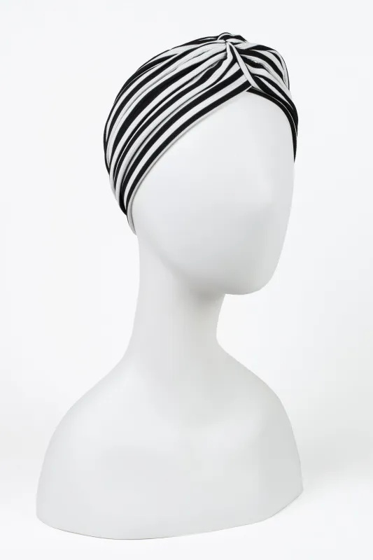 Striped Turban sold by Trashy Diva