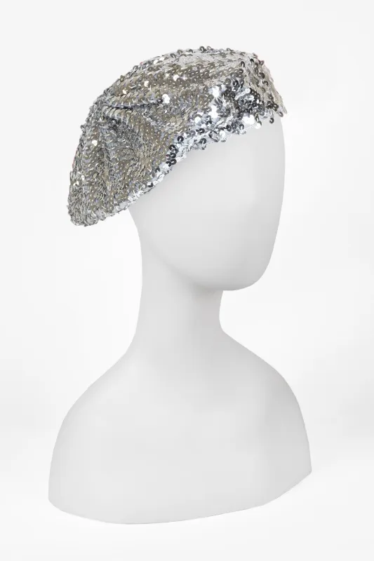 Sequin Beret sold by Trashy Diva