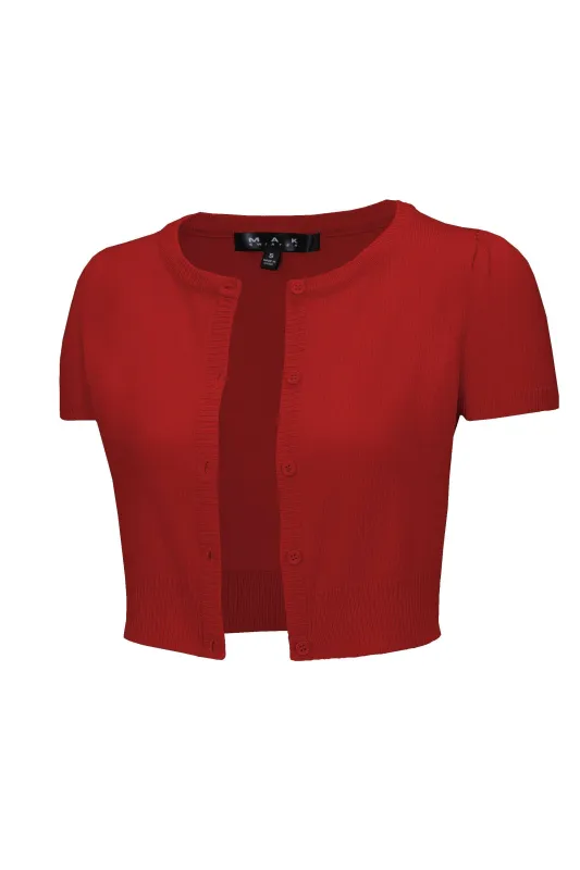 Cropped Button Up Cardigan sold by Trashy Diva