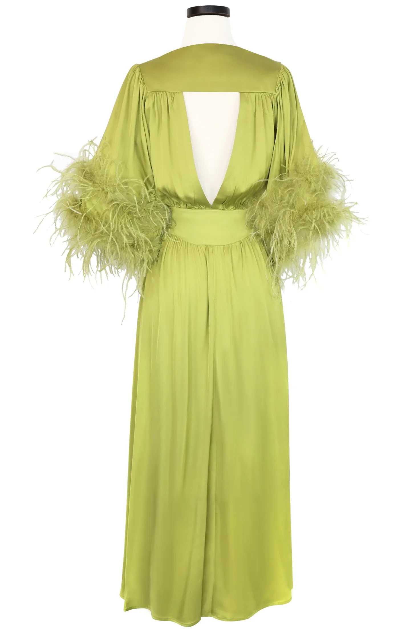 Glam Starlet Robe - Chartreuse sold by Trashy Diva product image thumbnail 4