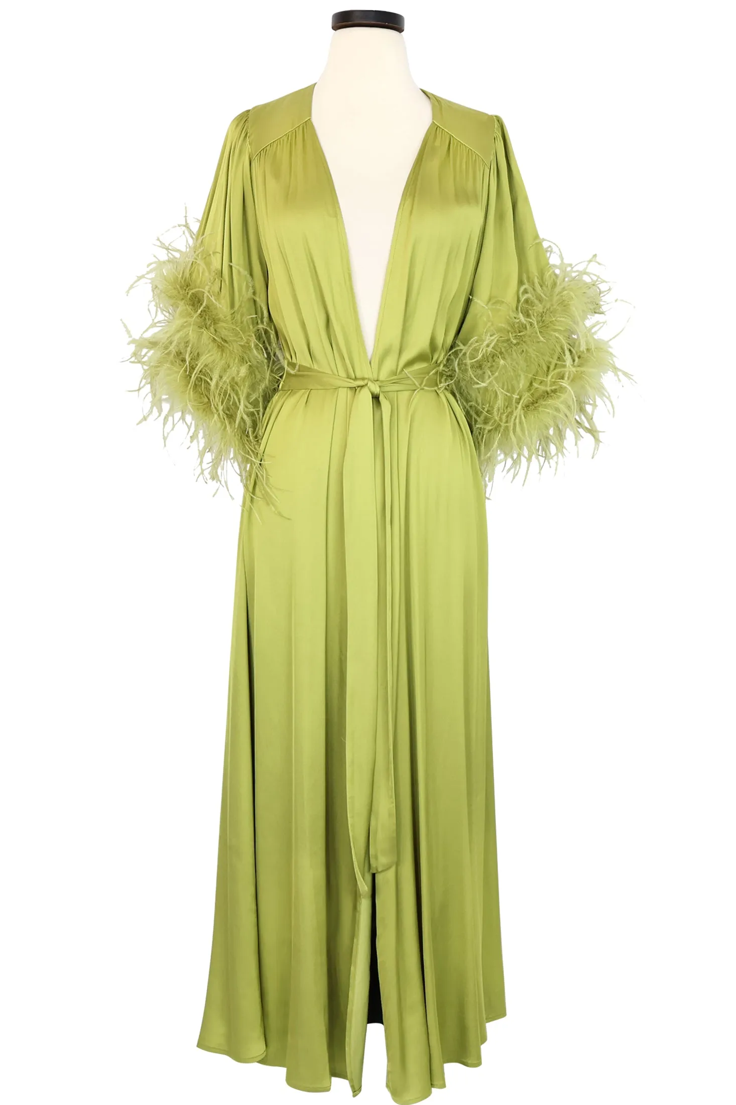 Glam Starlet Robe - Chartreuse sold by Trashy Diva product image thumbnail 3