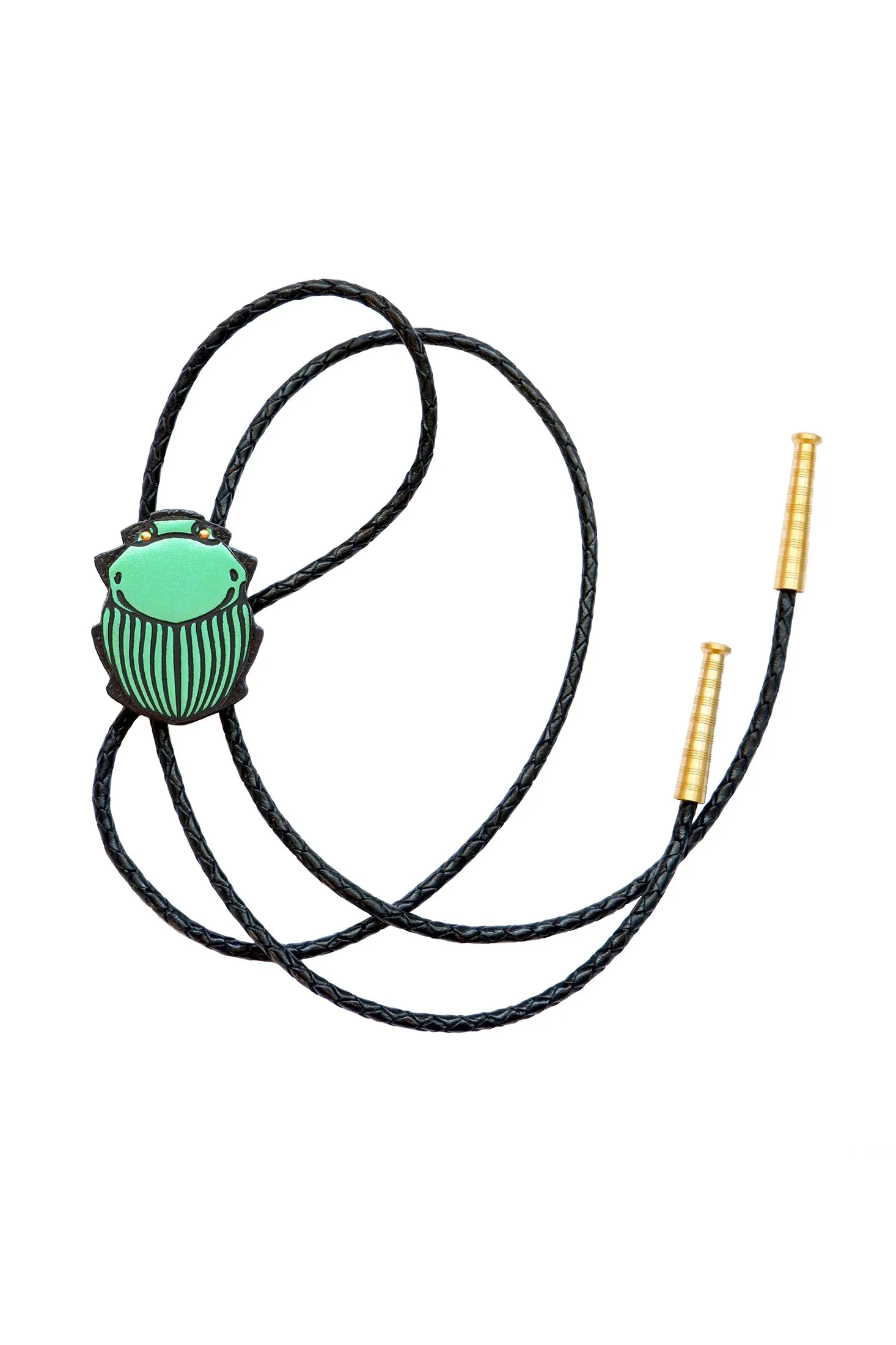 Rosita Bonita Scarab Bolo Necklace sold by Trashy Diva