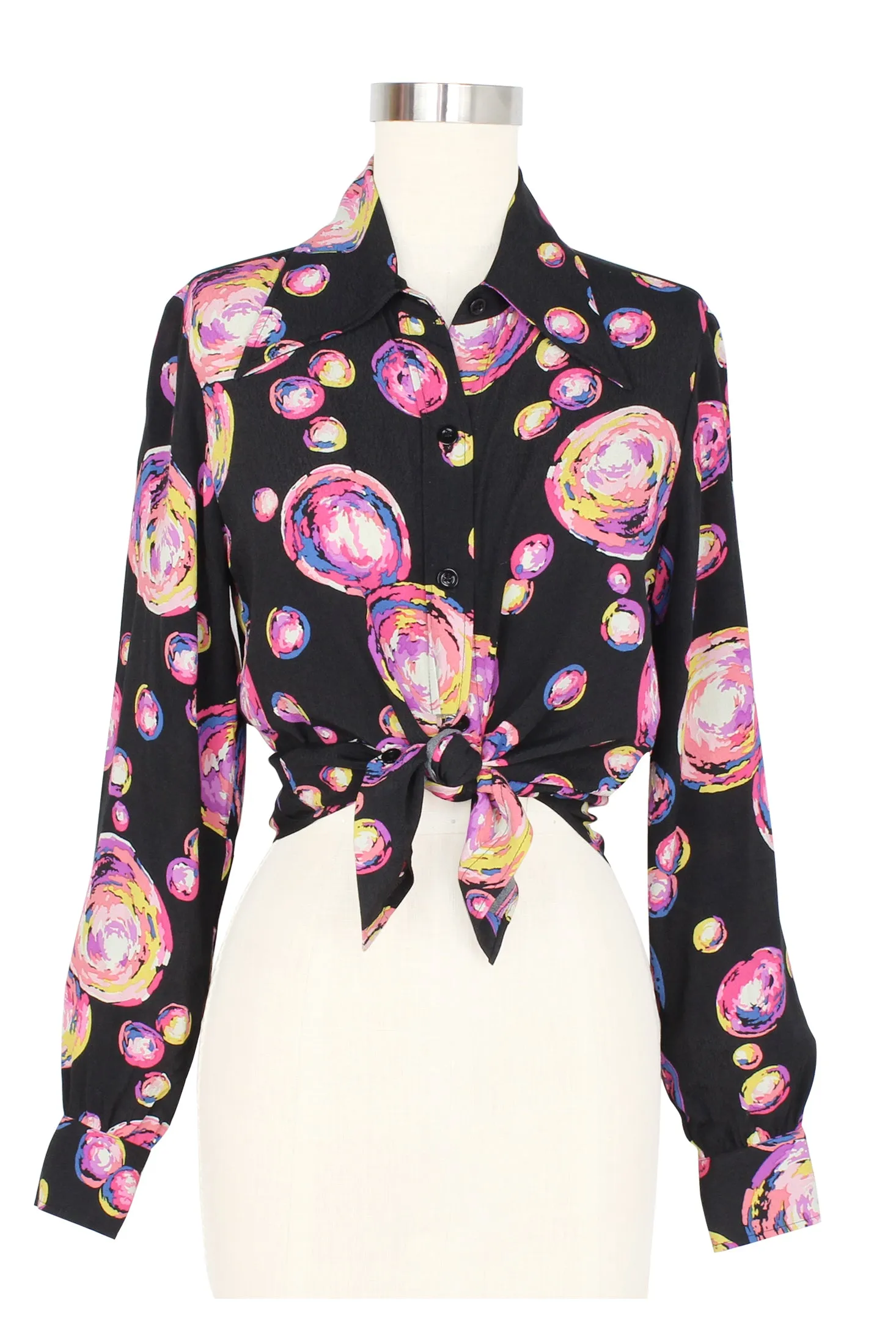 Dagger Blouse - Bubbles - Final Sale sold by Trashy Diva product image thumbnail 4