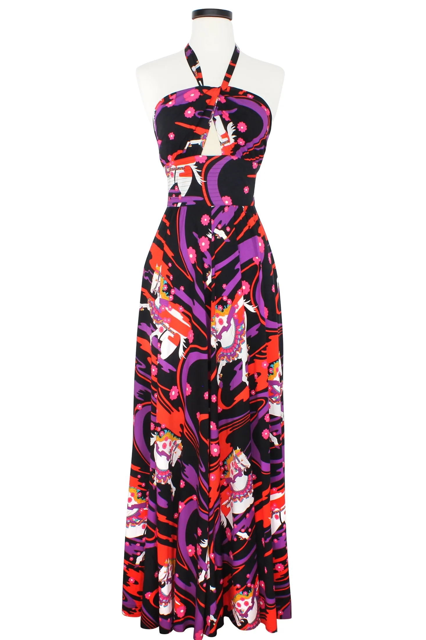 Lucky Yves Dress - Carousel Ponies - Final Sale sold by Trashy Diva product image thumbnail 5