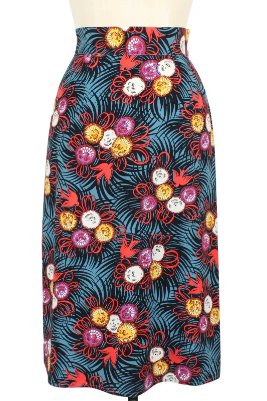 Gathered Back Skirt - Curious Corsage - Final Sale sold by Trashy Diva