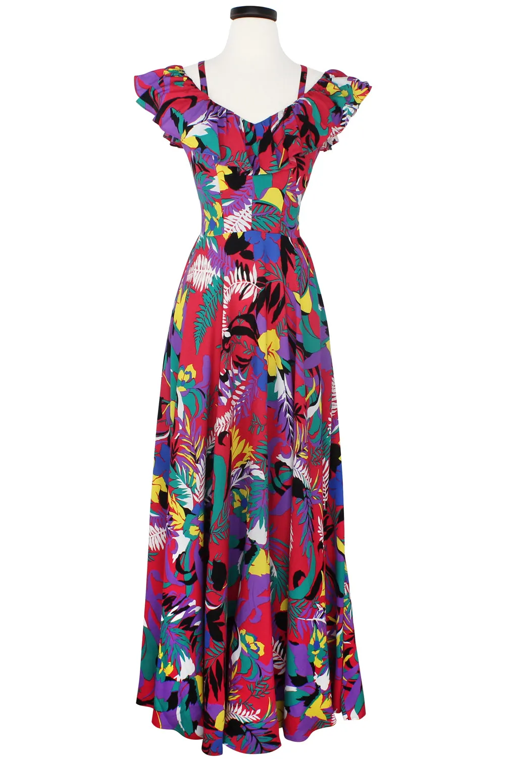 Hollywood Long Dress - Totally Tropical - Final Sale sold by Trashy Diva product image thumbnail 3