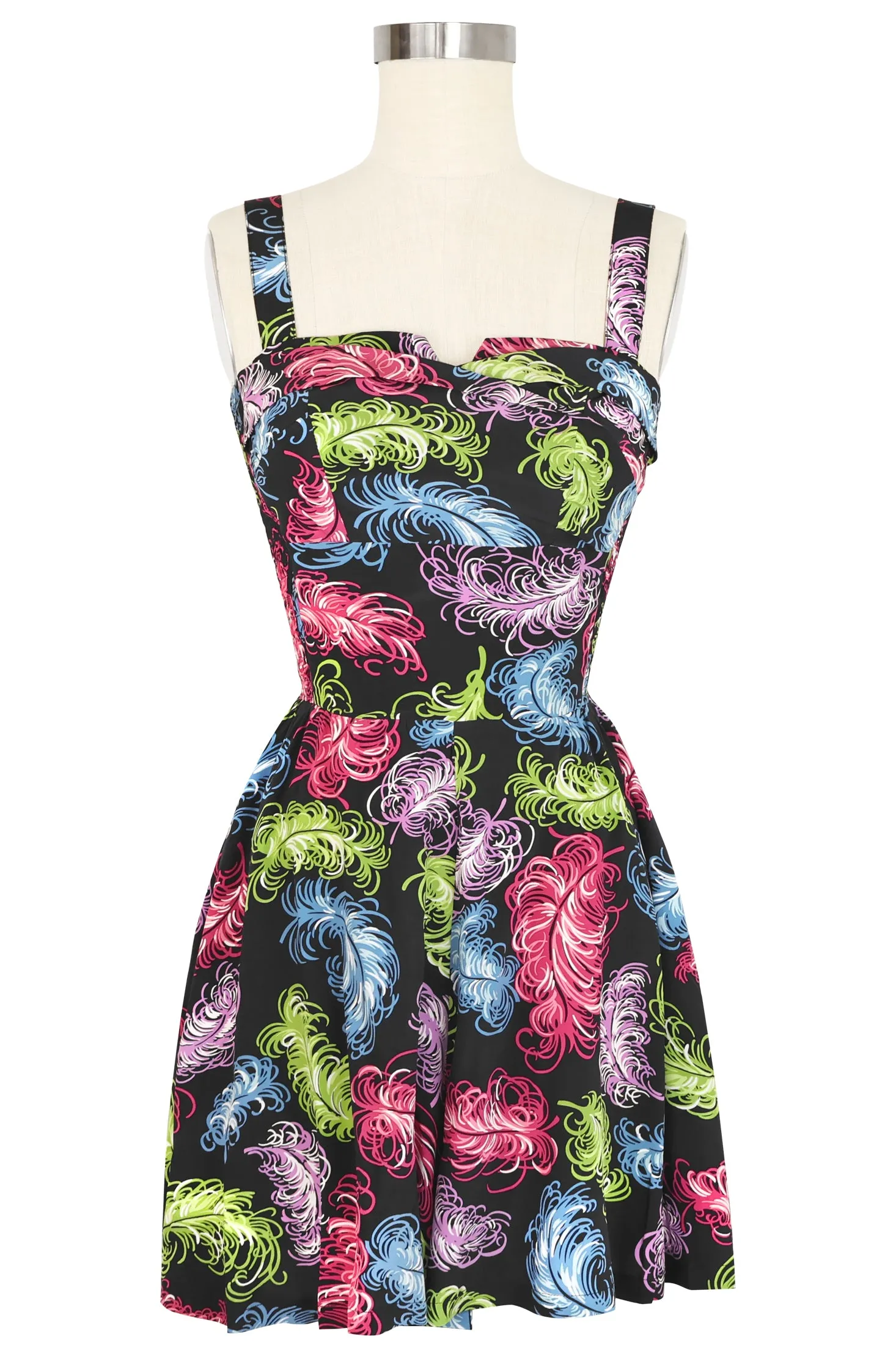 Trixie Romper - French Feathers sold by Trashy Diva product image thumbnail 5