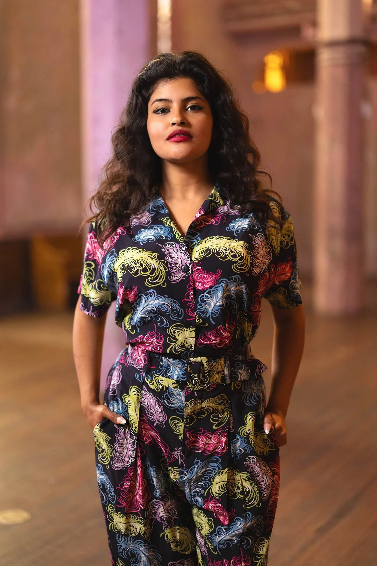 Felix Shirt - French Feathers sold by Trashy Diva