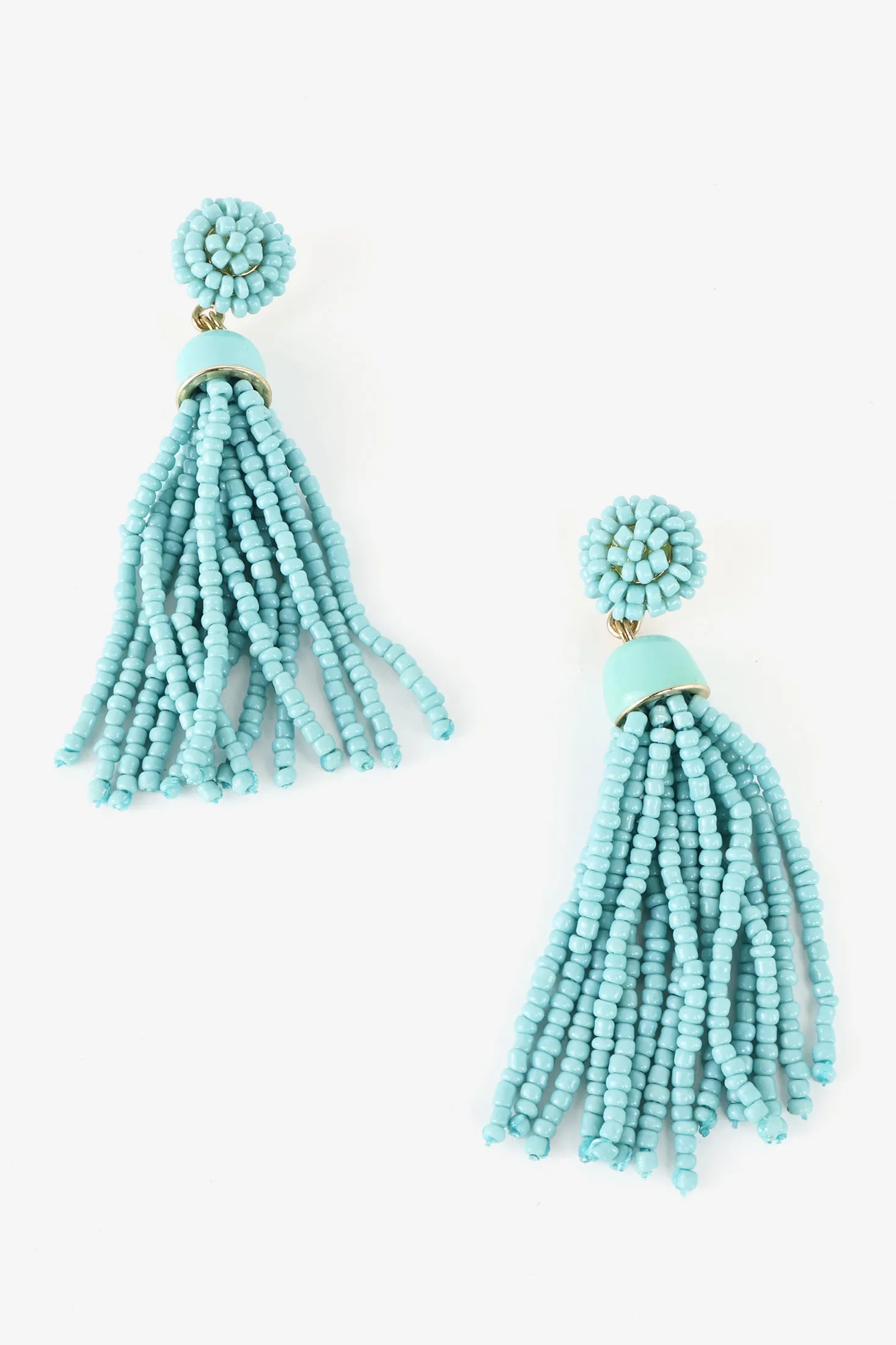 Beaded Tassel Earrings sold by Trashy Diva