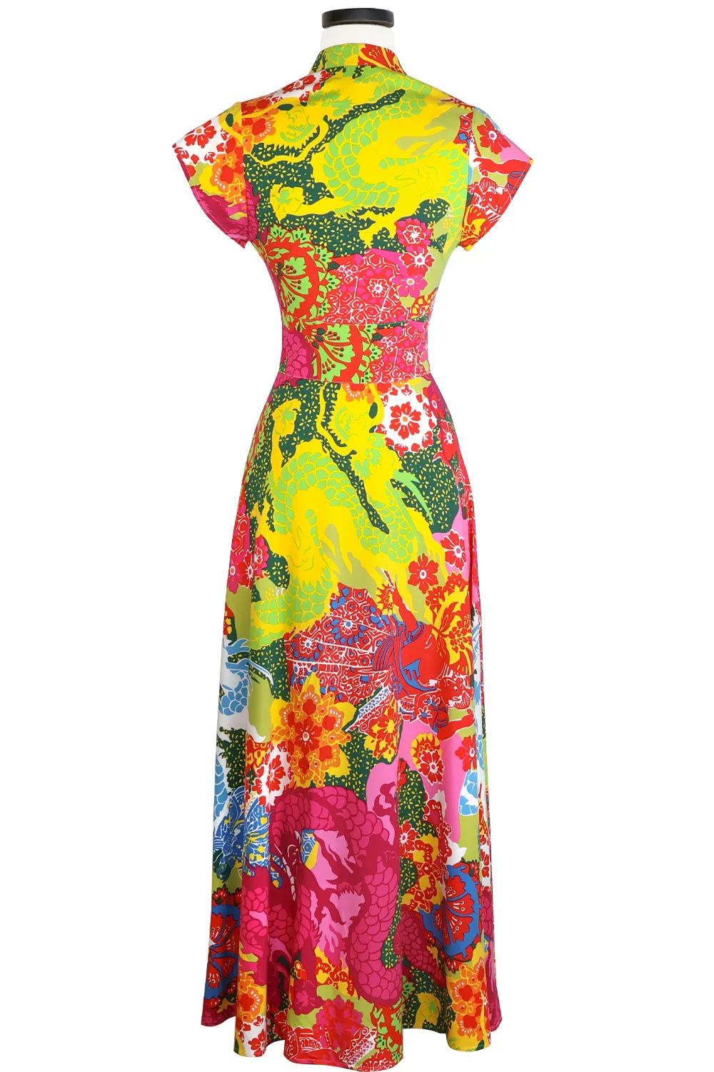 Seaside Gown - Psychedelic Dragons - Sale sold by Trashy Diva product image thumbnail 2