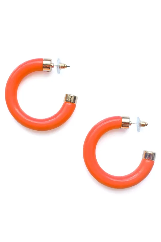 Acrylic Hoops sold by Trashy Diva