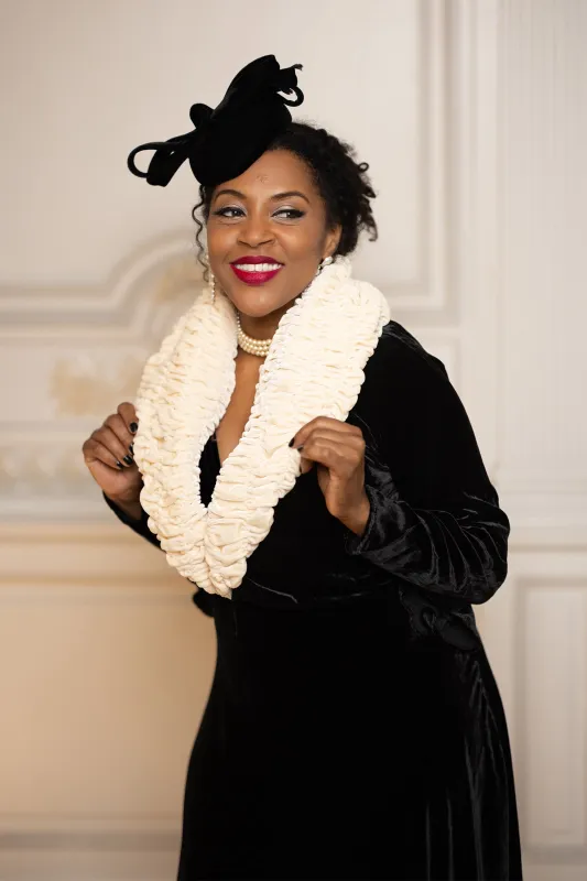 Yvonne Top - Black Velvet sold by Trashy Diva